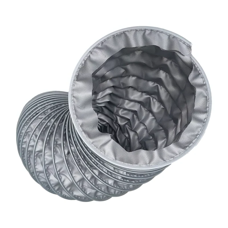 450 degree clamp-style teleskopiko duct
