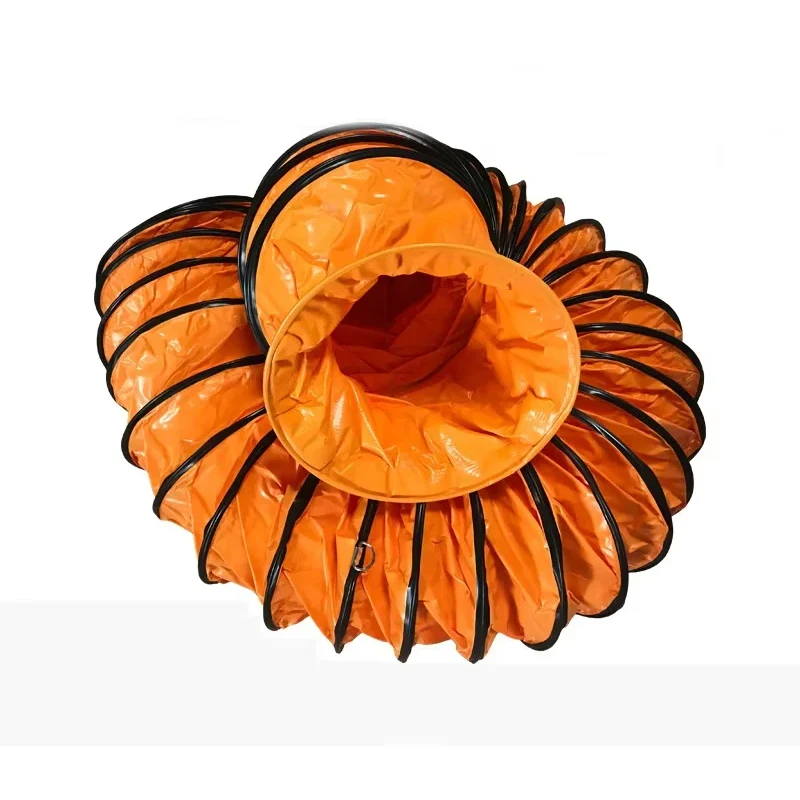 Canvas spiral tube