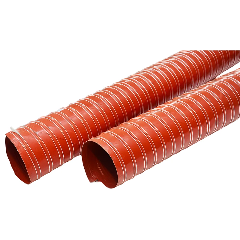 Dobleng pinagsama na pulang mataas na temperatura ng air duct